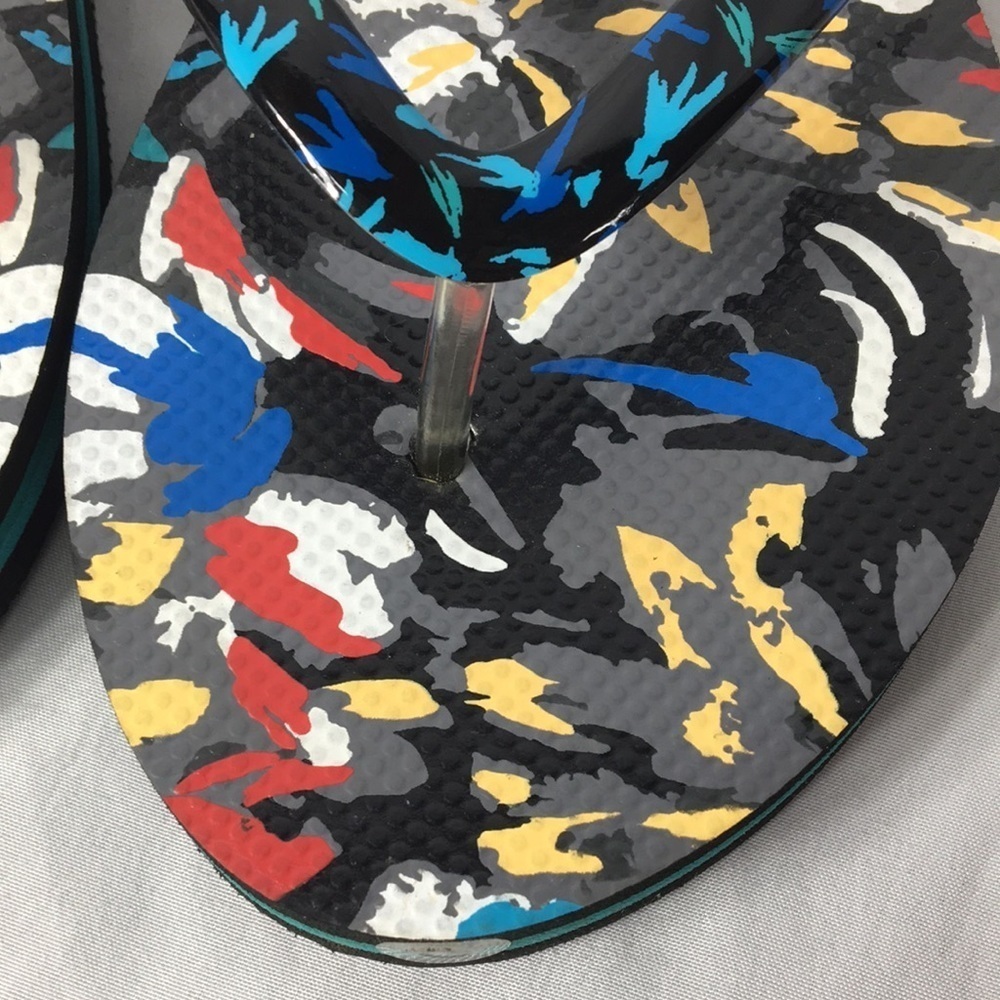 Vera Bradley Women’s Splash Floral Flip Flops Size 5/6 Like-NEW Condition - Picture 7 of 8